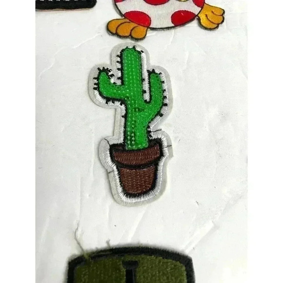 20 PC Assorted Sewing Applique Patches Iron on Sew On NEW Mixed - Picture 5 of 10